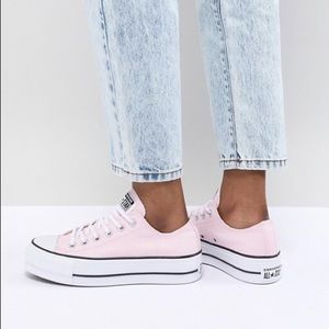 🌈⚡️Pink Platform Converse
